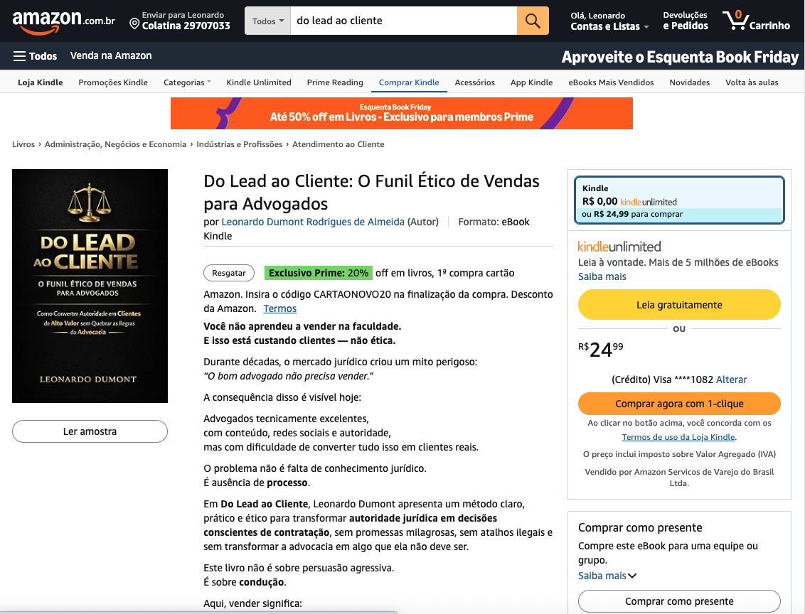 Do Lead ao Cliente — Leonardo Dumont